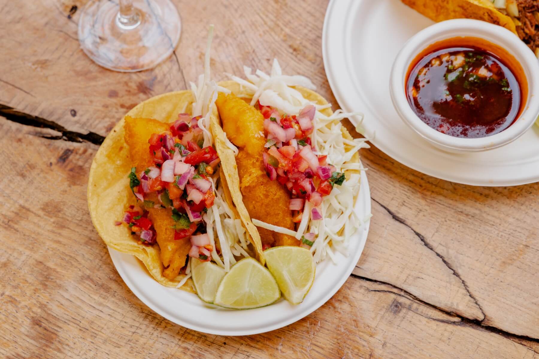 Food and drinks at Peckham Arches